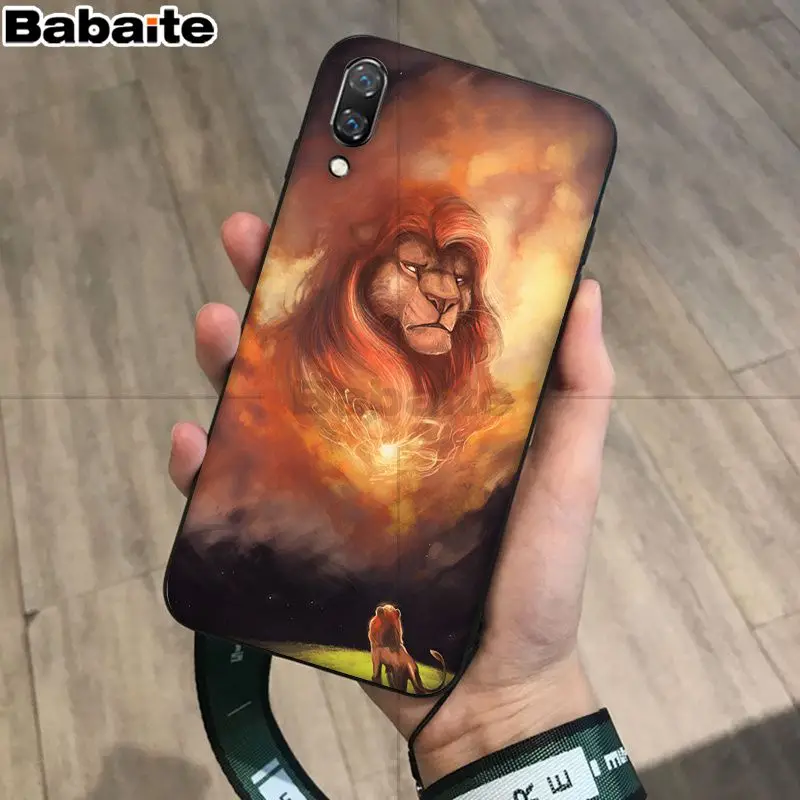 Babaite Король Лев Coque Shell чехол для телефона huawei P10 Plus Lite P20 Pro Mate20 Pro Mate10 Lite P30 Pro Чехол