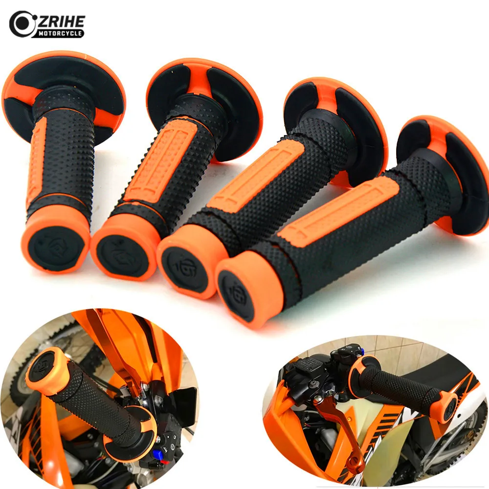 22mm/24mm Handle Grips HandleBar Rubber Pro Motocross Motorcycle for KTM 400XC-W 450EXC 450 RALLY REPLICA SMR 50 RALLY REPLICA