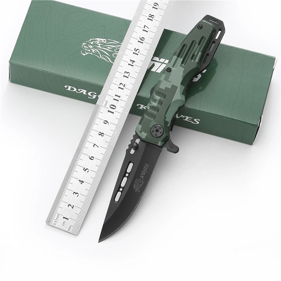 Karambit Tactical Black Folding Knife Survival Outdoor Camping Hunting knives Camouflage Rescue