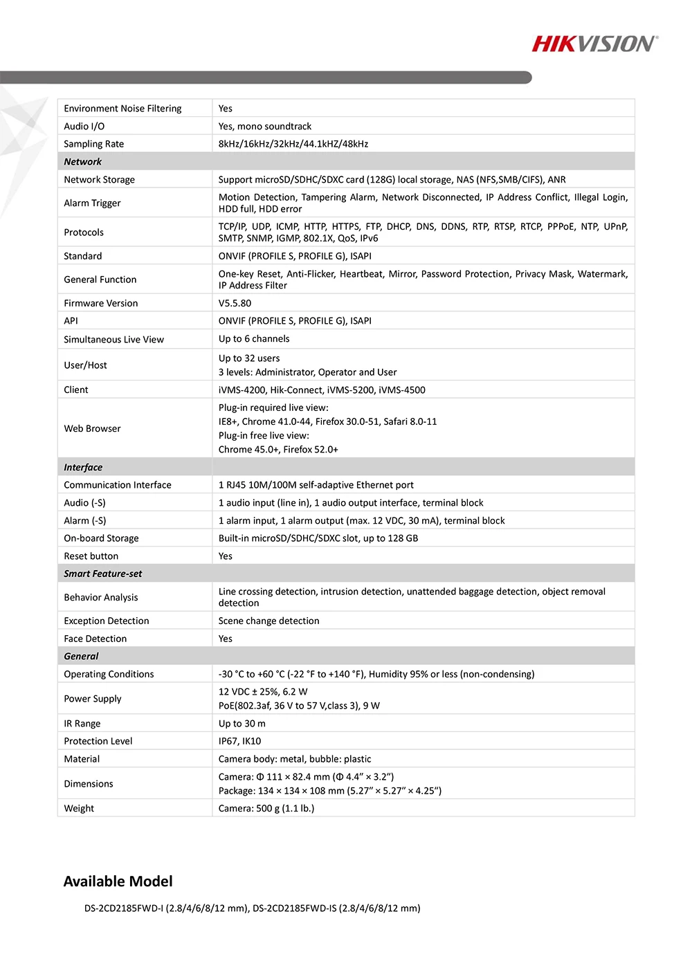 DS-2CD2185FWD-I(S)_Datasheet_V5.5.80_20181207-3