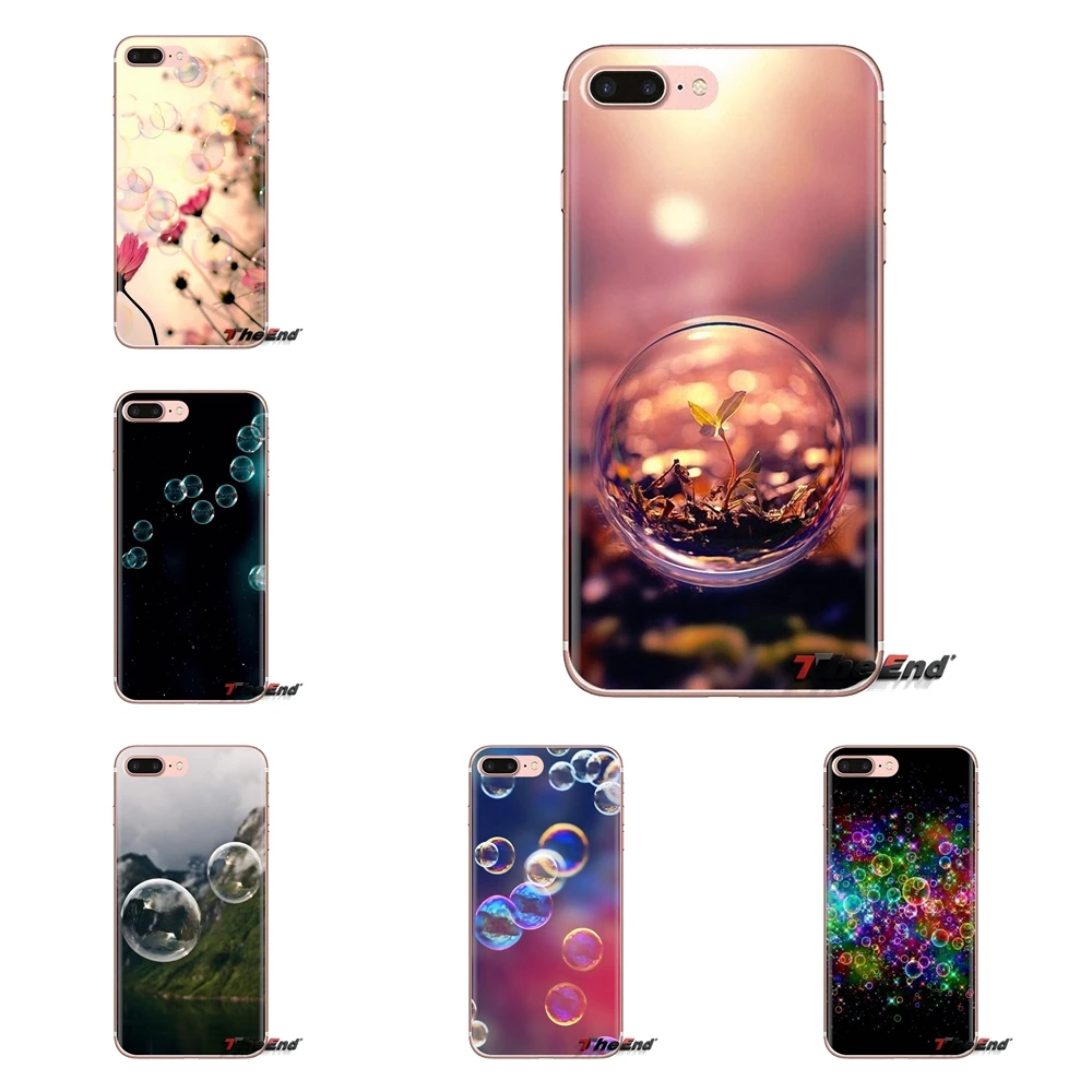 Красивые пастельные мыльные пузыри для Samsung Galaxy A3 A5 A7 A9 A8 Star A6 Plus 2018 2015 2016 2017