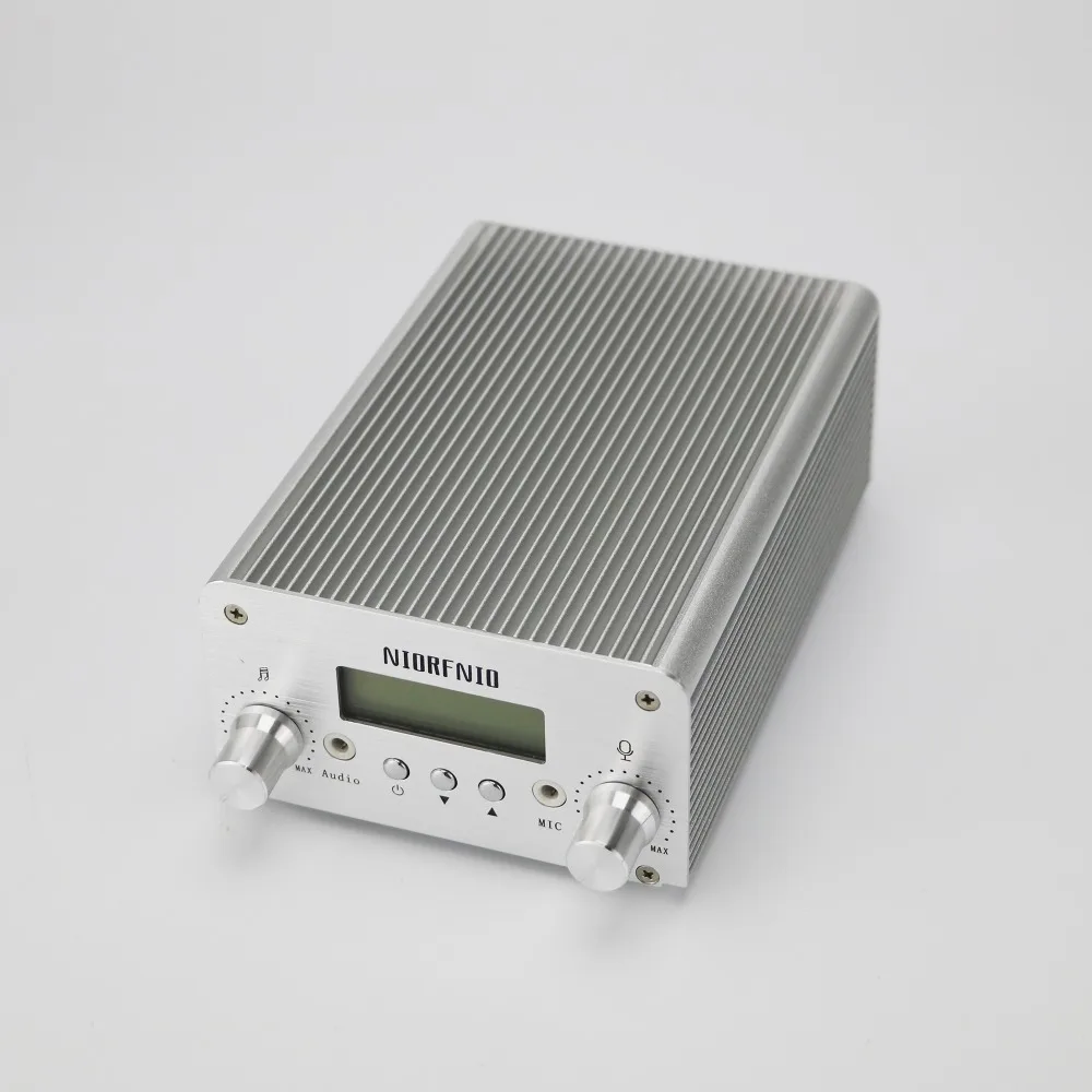 

1W/6W Switchable RF Power FM PLL Transmitter with PC Control & Bluetooth Connection 76-108 MHz Adjustable
