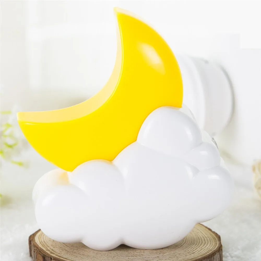 E SMARTER Mini Moon Auto Sensor лампа AC110 220V светодиодный светильник ing Baby Kids детский Ночной