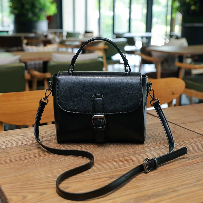 

New Genuine Leather Handbags Women Bags Designer Women Messenger crossbody bags for women 2018 Bucket Bag Female Bags Small C607