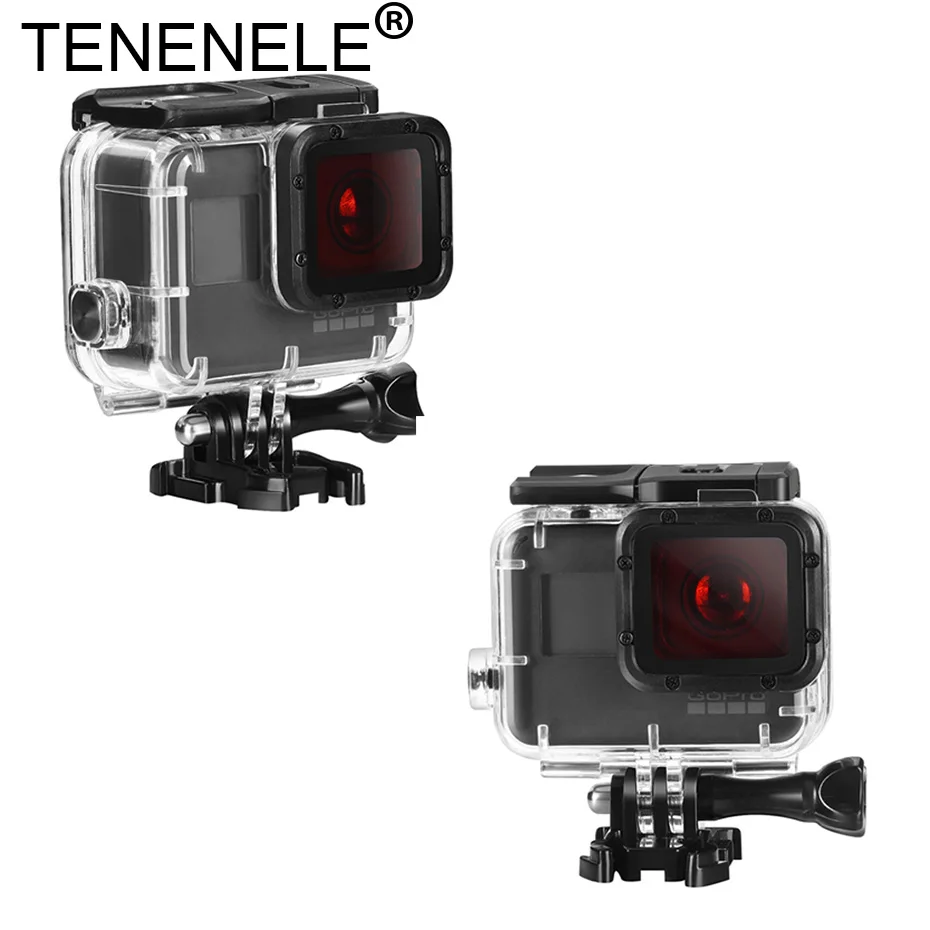 TENENELE GO PRO, фильтр для экшн-камеры, Цветной фильтр для Hero 5/6, UV Star C-PL, водонепроницаемые фильтры для объектива Hero 5 6