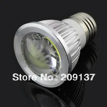 Светодиодный светильник 5 Вт E27 COB светодиодный Лампа Холодный/Чистый/теплый белый светодиодный лампы