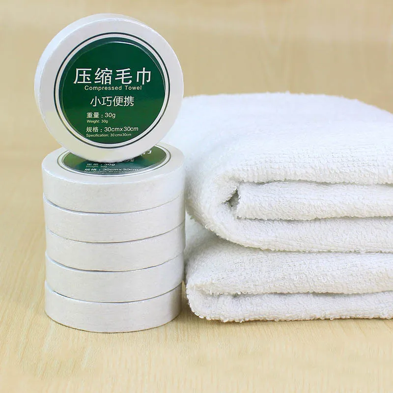 

Compressed Towel Face Bath Washcloths Portable Soft For Travel Camping Outdoor 2019ing