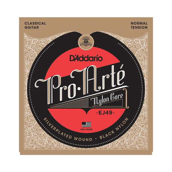 D'addario Pro Arte нейлоновые Классические гитарные струны набор, нормальное/жесткое натяжение EJ43 EJ44 EJ45 EJ46 EJ49 EJ59