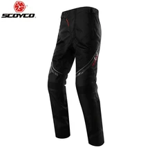 Летние новые штаны для езды на мотоцикле SCOYCO, брюки для мотогонок из ткани Оксфорд, P027-2, дышащие, износостойкие