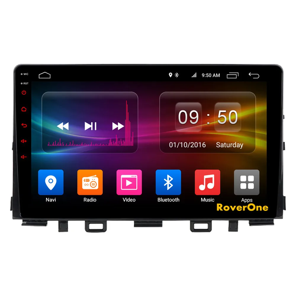 Top RoverOne Android 9.0 Octa Core Rio Car Radio GPS For Kia Rio 2017 2018 Touchscreen Multimedia Player Stereo Rio Head Unit 5