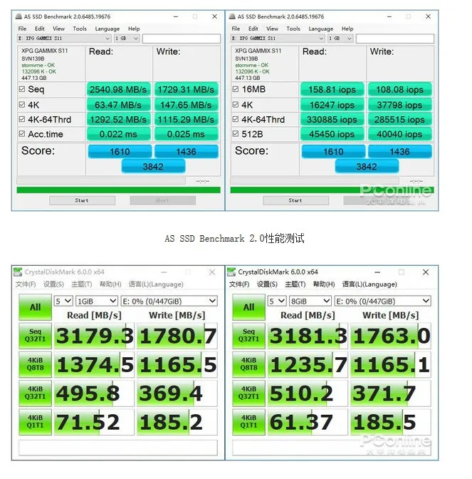 Твердотельный Накопитель ADATA XPG S11 GAMMIX Pro PCIe Gen 3x4 M.2 2280 для ноутбука Настольный внутренний жесткий диск 256G 512G M Ssd