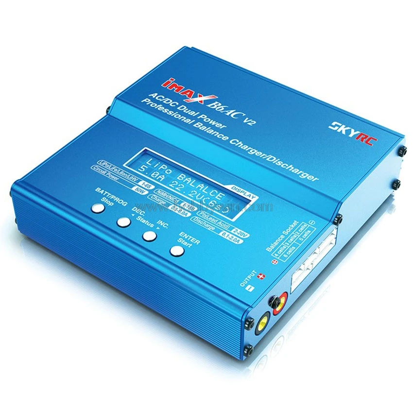 Интеллектуальное зарядное устройство SKYRC B6AC V2 Dual Power максимальная мощность