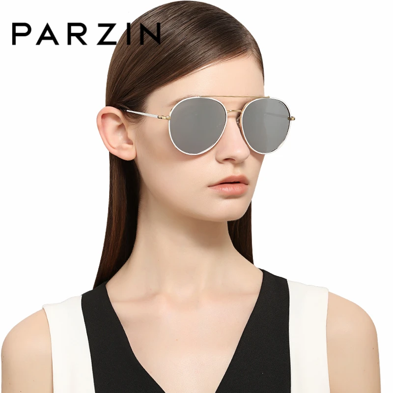 PARZIN Brand Cool Unisex Pilot Polarized Sunglasses High Quality Alloy