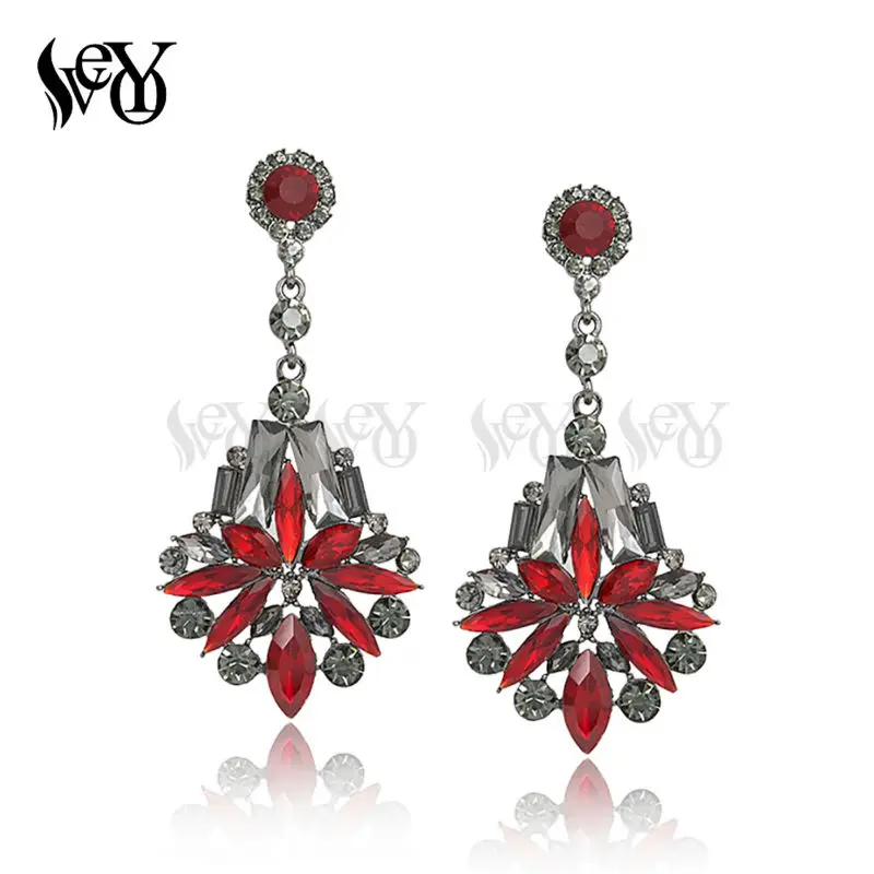 

VEYO Crystal Earrings for Women Long Earrings Luxury Earrings High Quality Brincos Pendientes