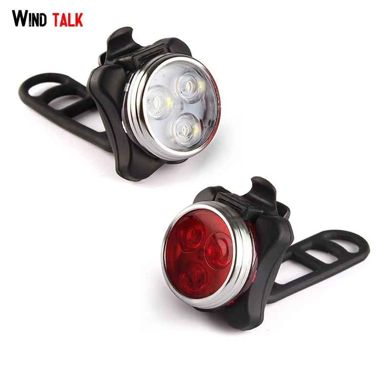 

Wind Talk 4 Modes Usb Bicycle Taillight Led Bike Rear Light Bicycle Back Laser for MTB Cycling Flashlight