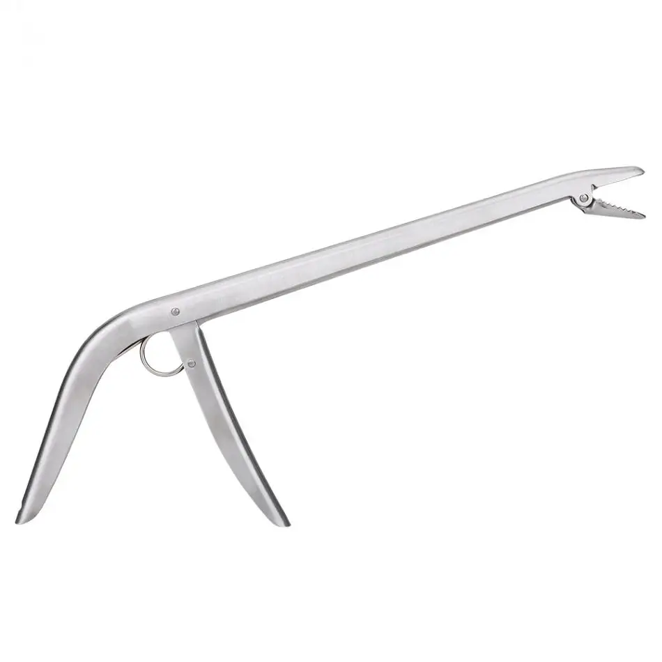 

Durable Stainless Steel Unhooking Device Fish Clamp Clip Catch Remover Plier Fishing Hook Tackle