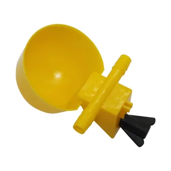 

5 Pcs Chicken Hanging Cup Automatic Drinking Fountains 10mm Pipe diameter Birds Quail Water Bowl Drinker Cup Poultry Drinker