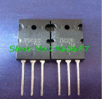 

4pcs/lot=2pairs ( 2pcs 2SA1302 + 2pcs 2SC3281 ) TO-3P A1302 C3281 TO3P new original In Stock