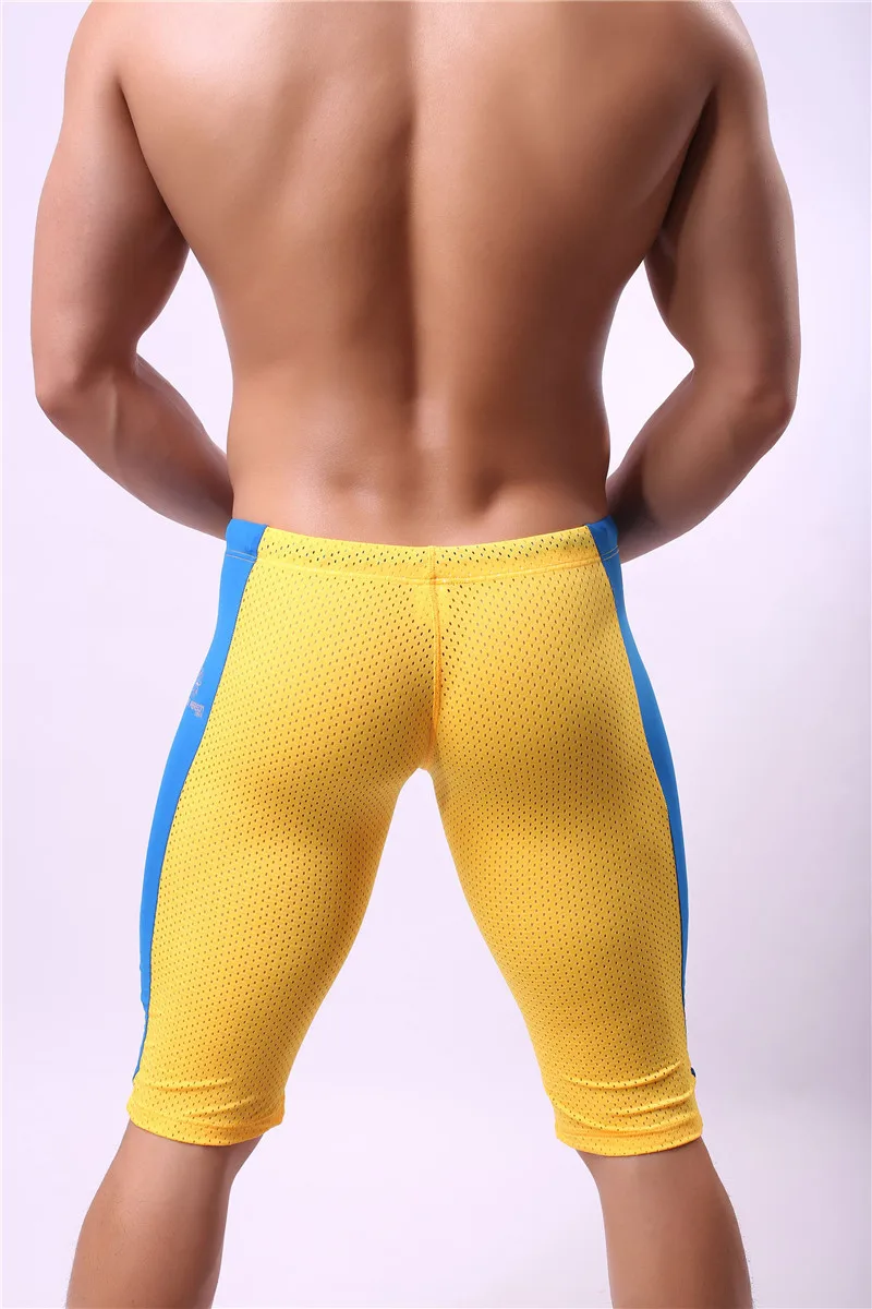 Бренд мужские спортивные шорты Фитнес боксеры брюки для йоги Размер s m l xl# FY28