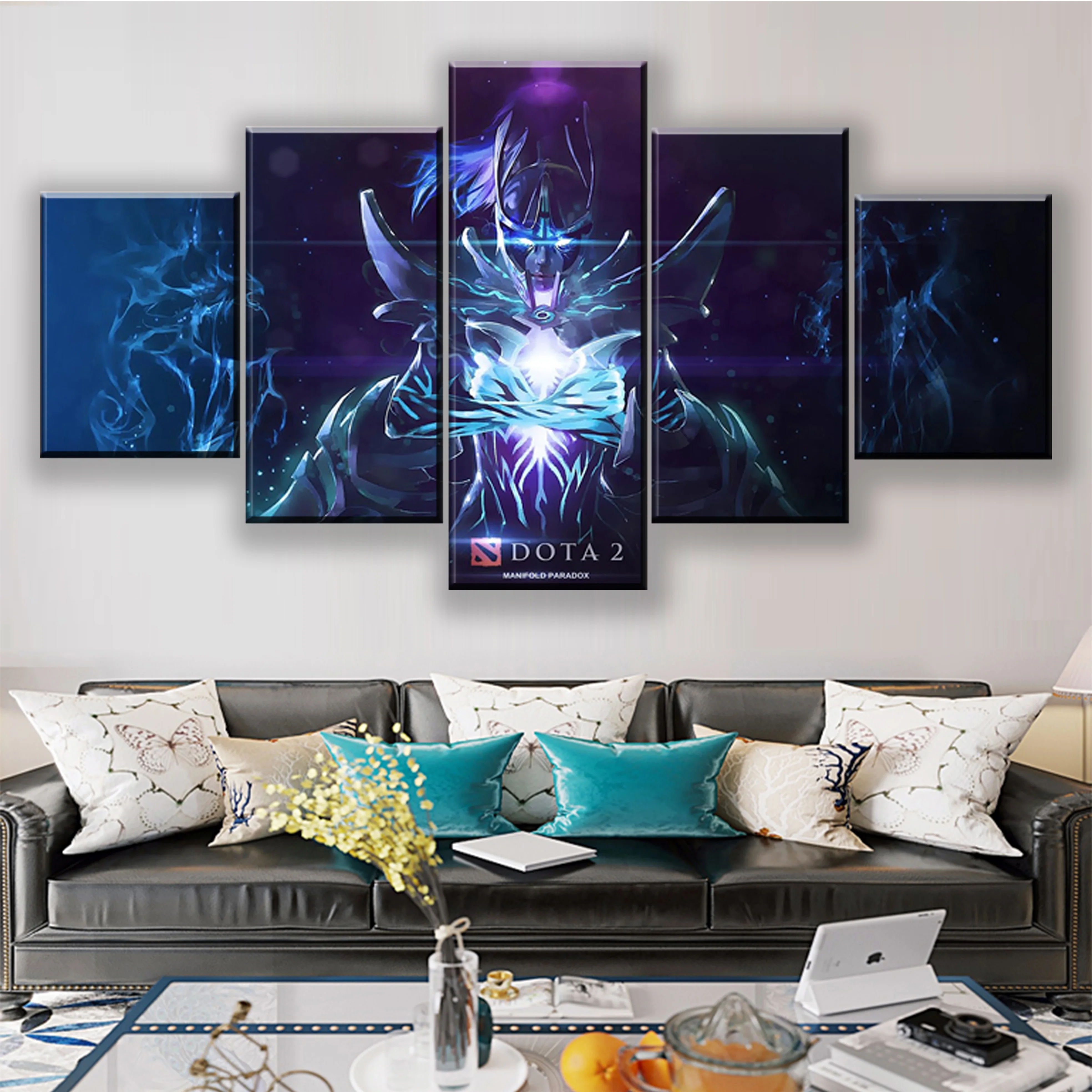  Canvas Hd Prints Picture Wall Artwork 5 Pieces Dota 2 Painting Home Decoration Modular Modern Game 
