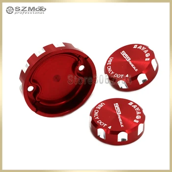 

For DUCATI 959 Panigale 2016-2018 2017 Front Brake Reservoir Cover Motorcycle Master Cylinder Oil Fluid Cap With Logo Gold Red