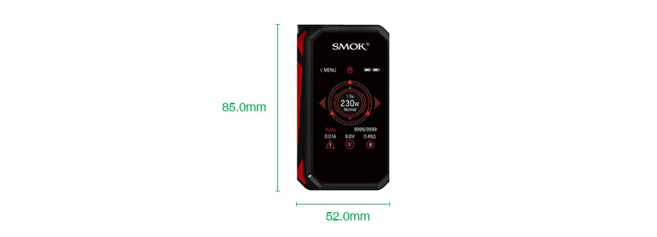 230 Вт SMOK G-PRIV 2 TC коробка мод с красочным сенсорным экраном мощность от 18650 батареи G Priv 2 Vape мод Vs люкс мод/drag 2