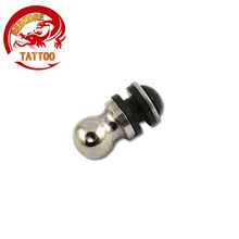 20 шт./лот Нержавеющая сталь назад контакт привязки Связаться Винт для татуировки Запчасти BS-911-5E