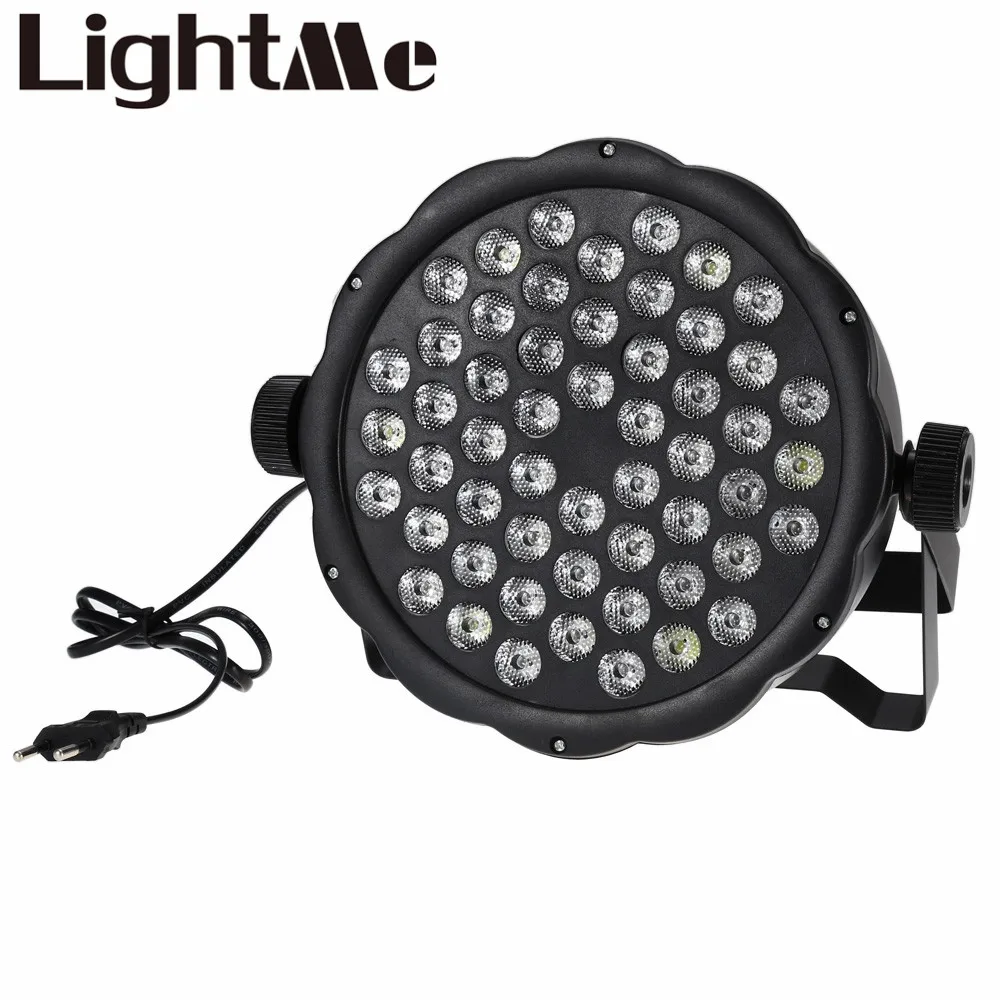 Новый светодиодный сценический свет AC 110 220 V 54x1 Вт Светодиодный софит RGBW DMX512