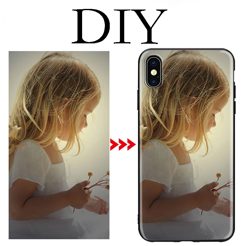 personalise my phone case TPU Phone Case Cover For iPhone11 5 5s se 6 6s 6plus 7 7plus 8 8plus X Xs XsMax XR Design Customized | Чехлы для