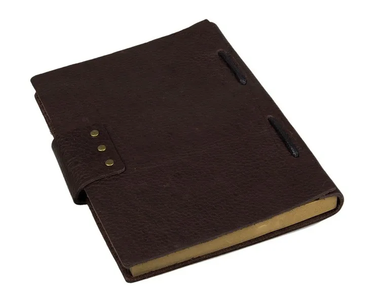 Caderno de Couro do Vintage de Papel Kraft Tamanho Polegada Presente Material Escolar Caderno Diário Jornal Notebook Viajante 8.5 a5 11 journals notebooks