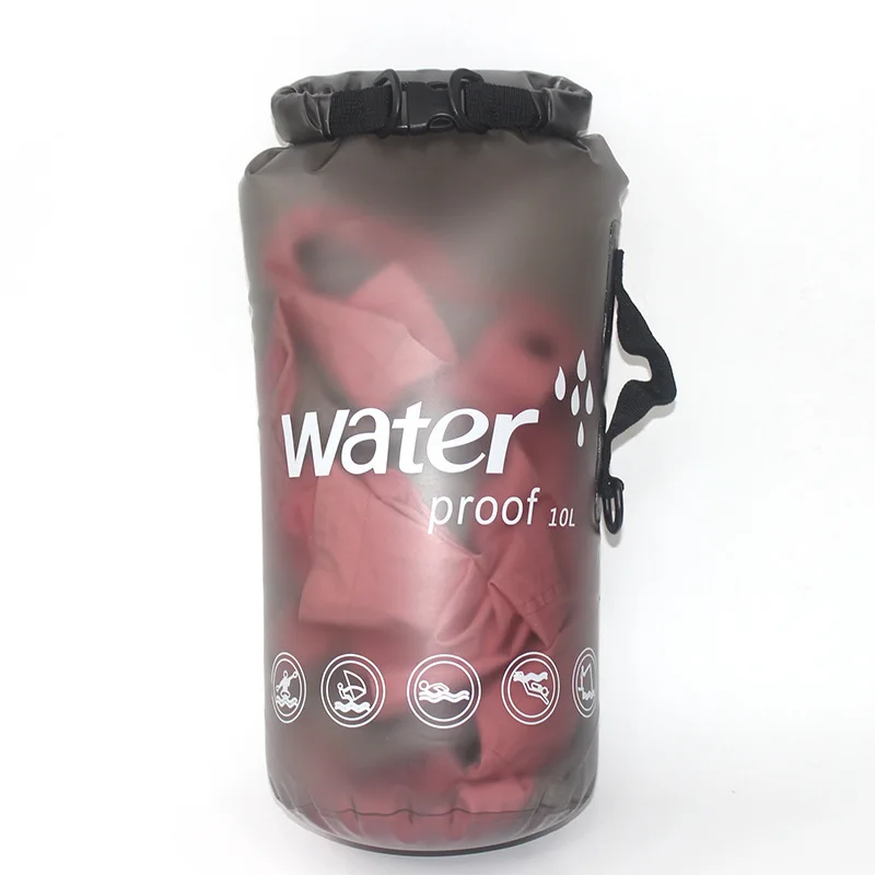 10L 20L translúcido bolsa impermeable natación bolsa seca para Canoa Kayak Rafting deportes al aire libre Camping Trekking río pesca 10L 20L translúcido bolsa impermeable natación bolsa seca para Canoa Kayak Rafting deportes al aire libre Camping Trekking río pesca