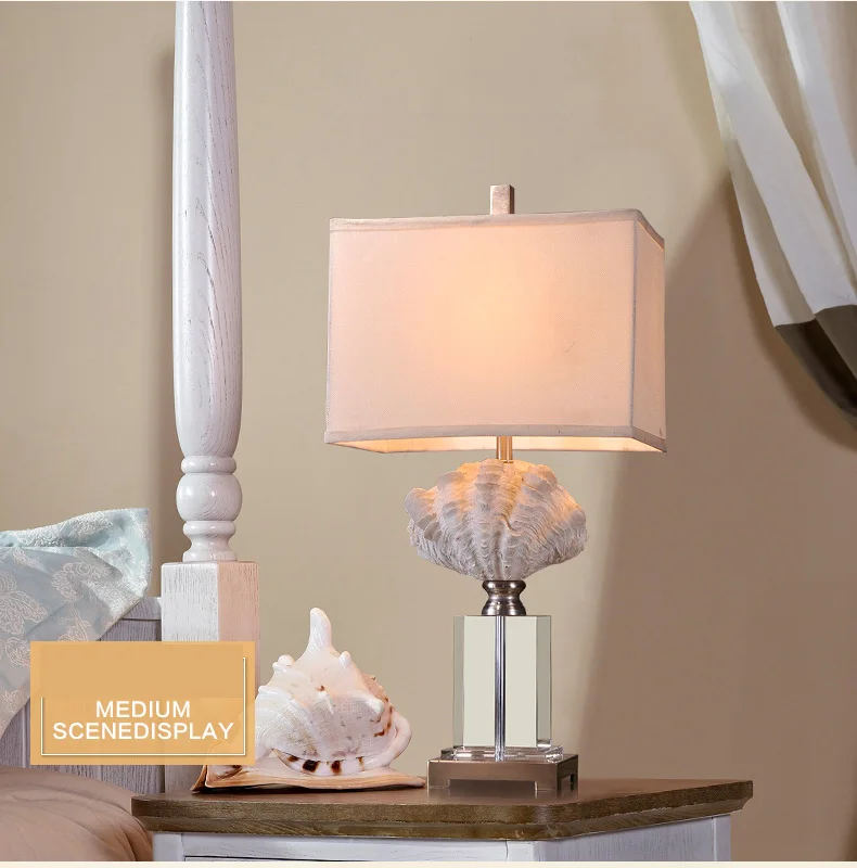 Средиземноморский современный кристалл k9 Настольная лампа роскошный корпус Хрустальная настольная лампа для спальни лобби настольная лампа abajur de mesa lamparas