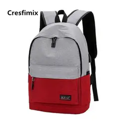 Cresfimix Mochilas унисекс повседневные Высококачественные легкие рюкзаки мужские модные студенческие сумки школьные рюкзаки C8209