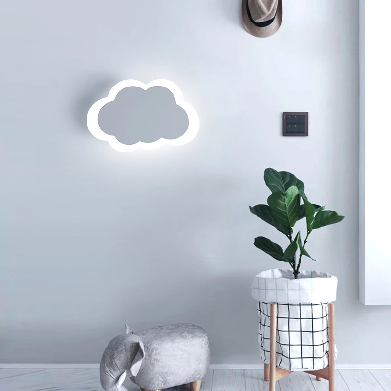 Облачные дизайнерские минималистичные современные светодиодные потолочные лампы для гостиной, кабинета, спальни, AC85-265V, современные светодиодные потолочные светильники