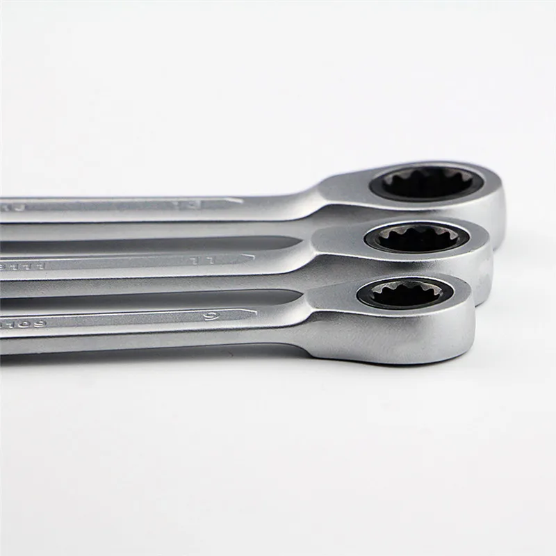 7 piezas combinación llaves de trinquete Set herramientas de reparación de automóviles llave para Kit de coche un conjunto de llaves herramientas d6103