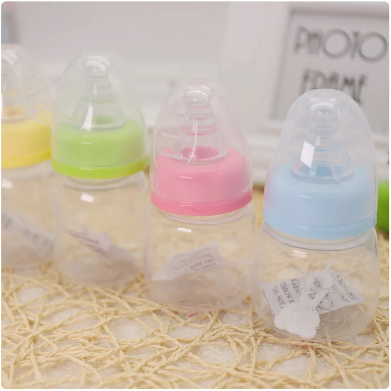 60ml Silicone Baby Feeding-bottle Infant Feeding Bottle Juice Water BottlesUULK