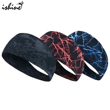 Фитнес Спортивная Повязка от пота на голову головные повязки для йоги Бег Велоспорт Танец Фитнес молния печать повязка головная для йоги унисекс