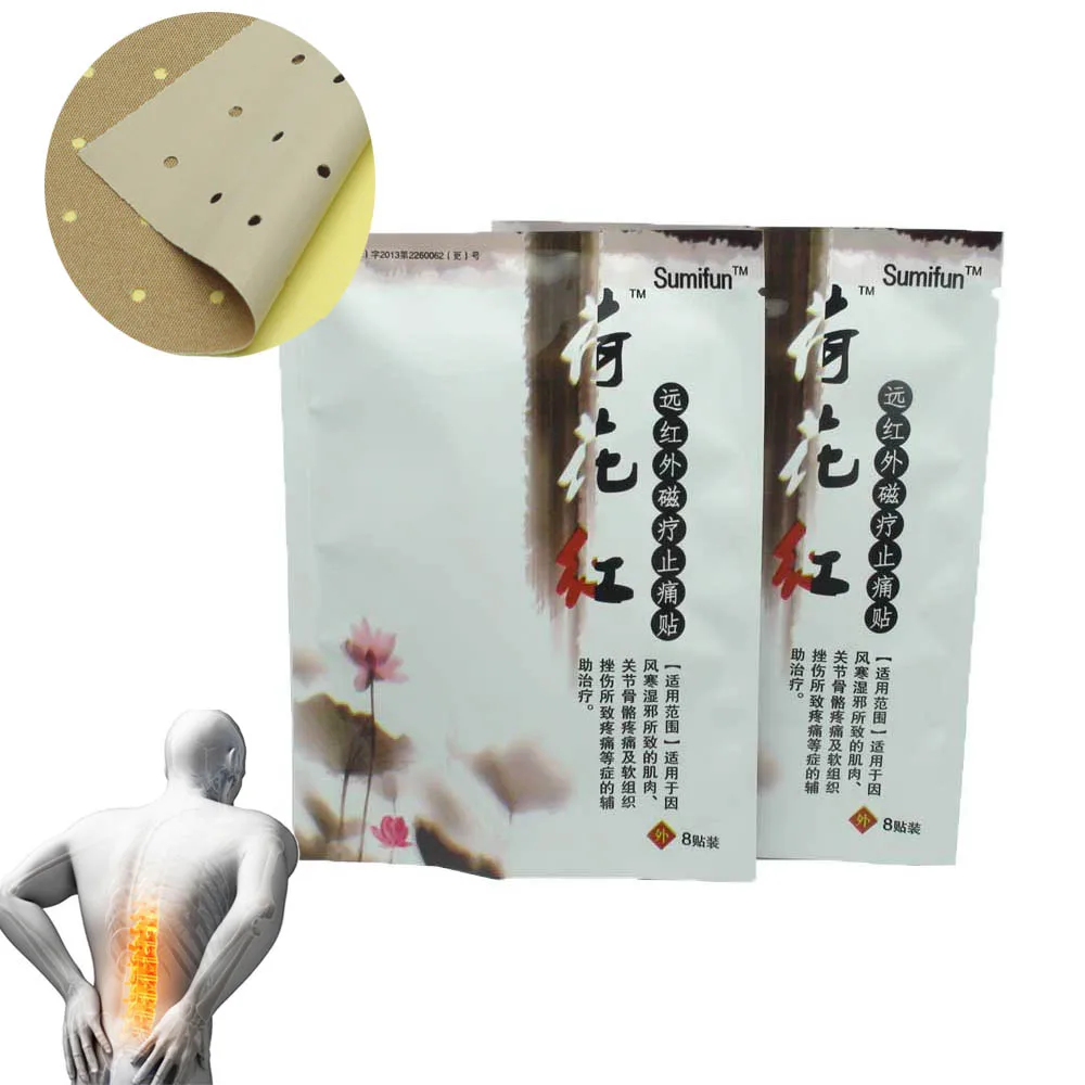 48Pcs6Bags Pain Relief Plaster Pain Relieve Patch for Muscle Back Shoulder Pain Balm Rthritis Massage Orthopedic Plaster -5