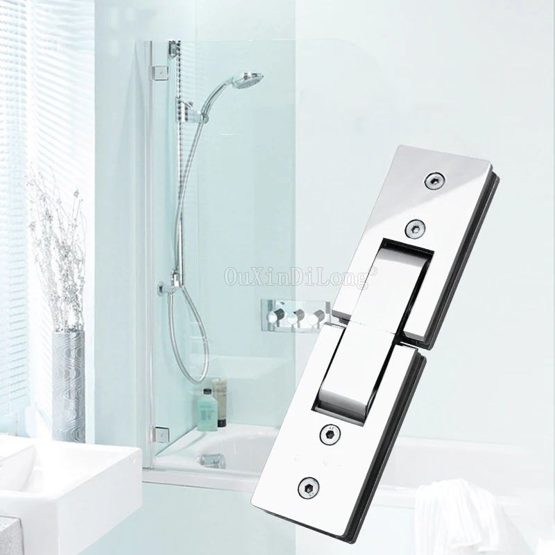 1PCS Shower room rectangle 180 degree mirror glass...