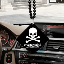 Автомобильный кулон акриловый Модный черный мастерум автомобильный Стайлинг Авто подвесной кулон украшение для зеркала заднего вида Подвески отделка