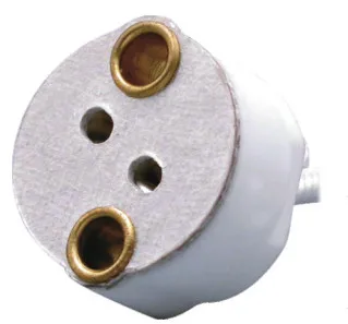 Price (SPL-043-L9) 1000pcs/lot 100w 250v G4 G5.3 G6.35 Lampholder With 24'' 18AWG Wire Leads MR16 Lampholder MR16 Lamp Socket