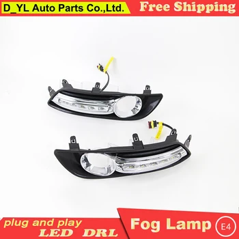 

D_YL car styling For Nissan sylphy LED DRL For sylphy led fog lamps daytime running light High brightness guide LED DRL A style