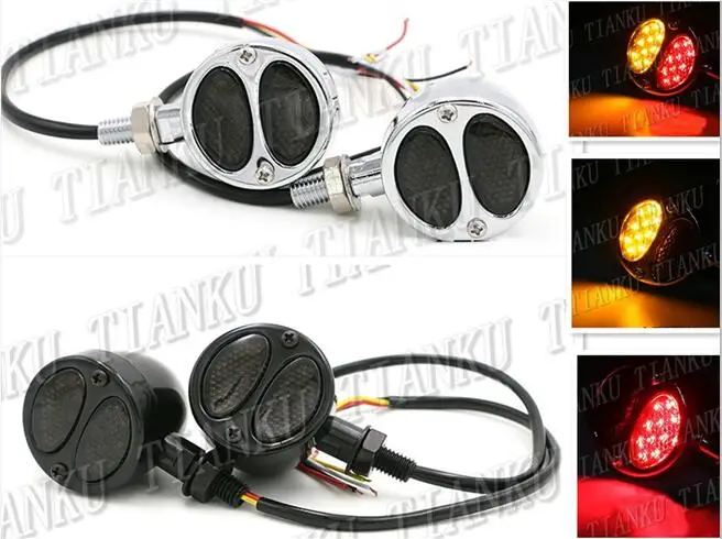 

Metal LED Turn Signal Light For Suzuki Boulevard C50 Volusia 800 C90 M109R C109 Marauder 800 M50 Intruder LC1500 Cruisers