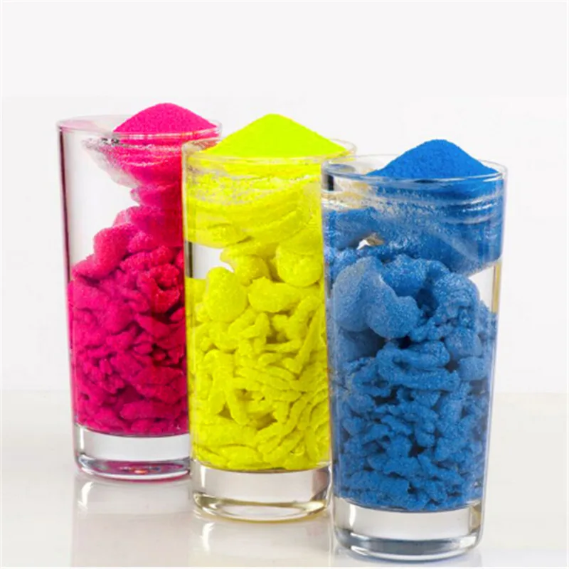 

Handmade Blue Building Education Hand Crafted Hand Operation Modeling Magic Sand