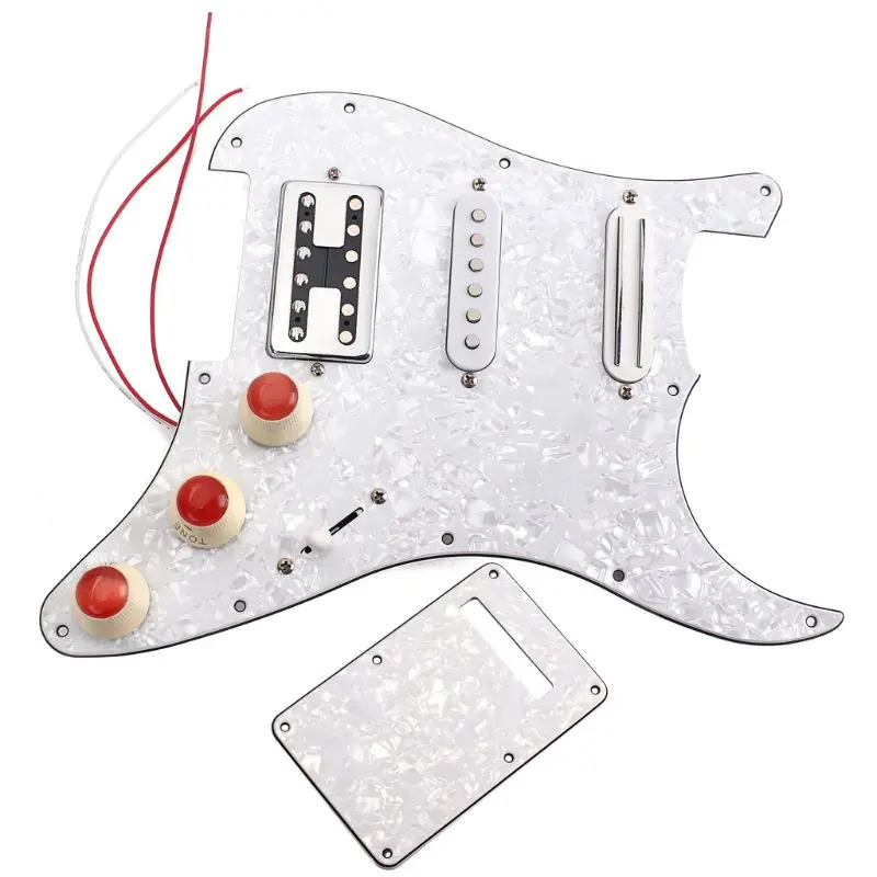

Loaded Prewired Pickguard Guard Plate with SSH Pickup for Electric Guitar