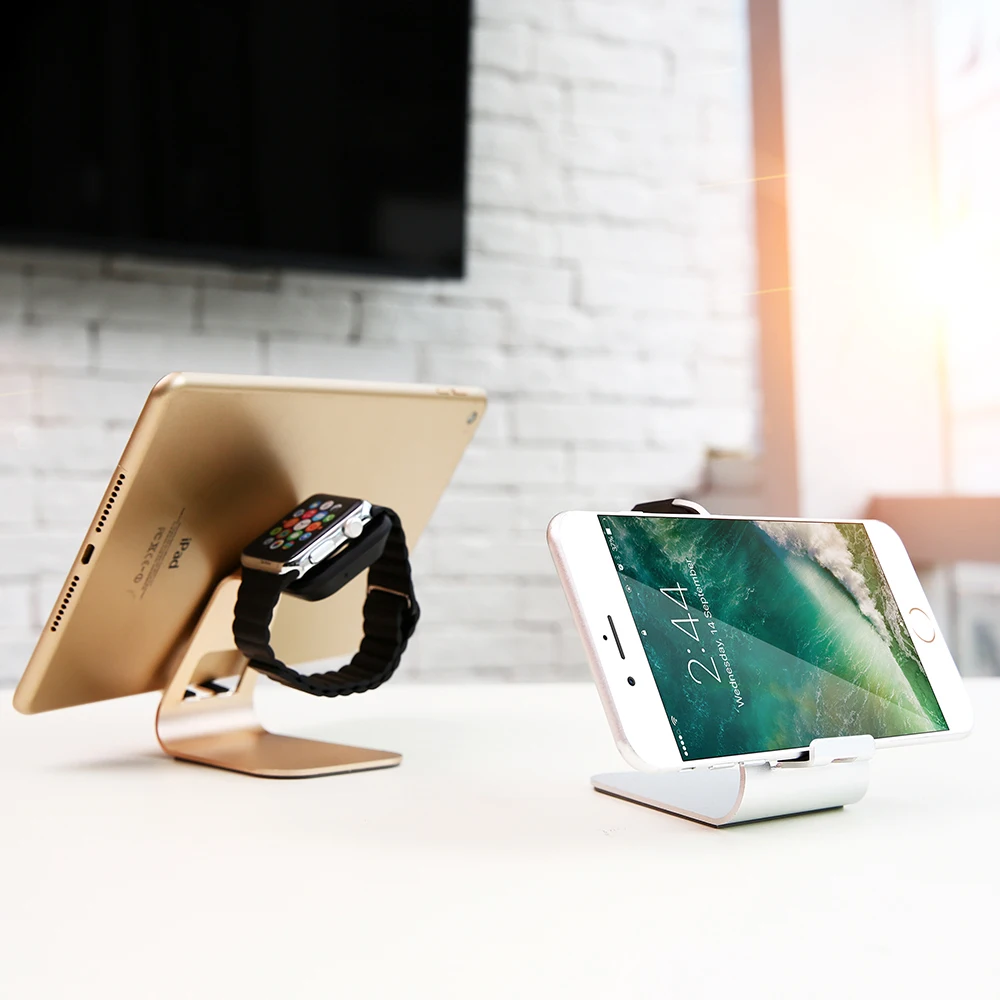 RAXFLY Подставка для зарядки Apple Watch iWatch iPad iPhone Samsung Кронштейн Док станция Стоковая