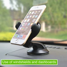 ESVNE soporte para iphone 8 6 7 ayuda del teléfono móvil Dashboard parabrisas 360 grados titular del coche teléfono celular