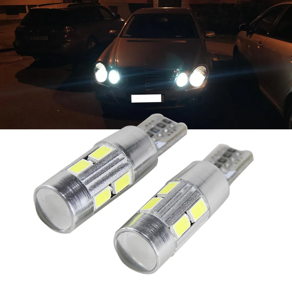 Светодиодный боковый светильник 2x T10 194 168 W5W без ошибок для Mercedes Benz W202 W220 W124 W211 W222