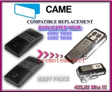 Came TWIN2,TWIN4 Garage Door Gate Transmitter Universal Remote Control Duplicator 433.92mhz fixed code
