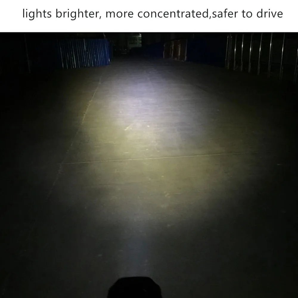 Ebike LED Light 24V 36V 48V 60V 72V 15W Waterproof for Electric Bicycle Motorcycles Front Light Electric Bicycle Light